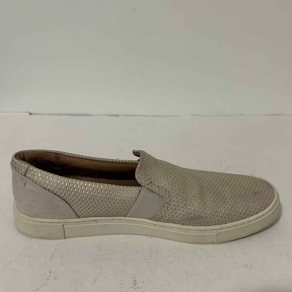 Frye Ivy Women's Slip On Tan Suede Fashion Sneakers 9 Casual Comfort Shoes